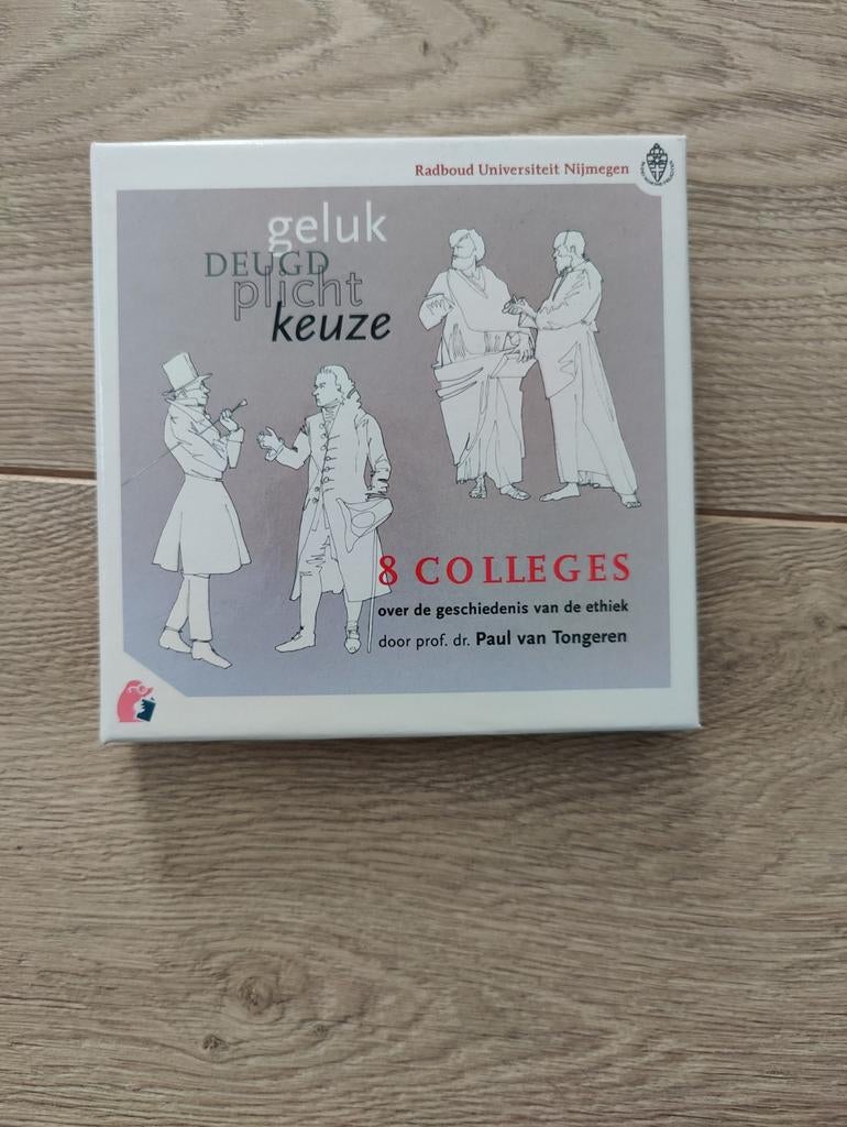 8 Colleges over de geschiedenis van de ethiek - CD Boxset, Ophalen, Zo goed als nieuw, Boxset
