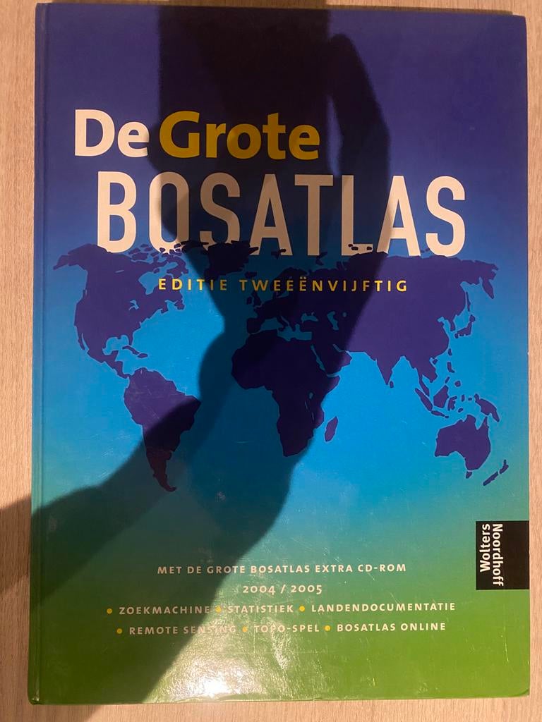 De Grote Bosatlas (editie 52), Boeken, Atlassen en Landkaarten, Bosatlas, 2000 tot heden, Ophalen of Verzenden, Zo goed als nieuw