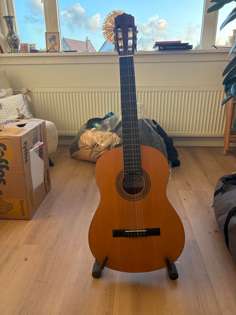 Vintage Aria akoestische gitaar - AK-100, Ophalen, Zo goed als nieuw, Klassieke of Spaanse gitaar