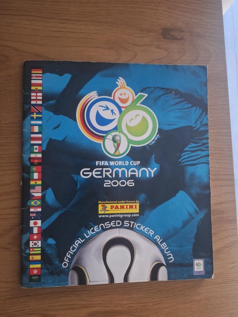 Panini WK 2006 compleet met Messi & Ronaldo rookies, Ophalen of Verzenden