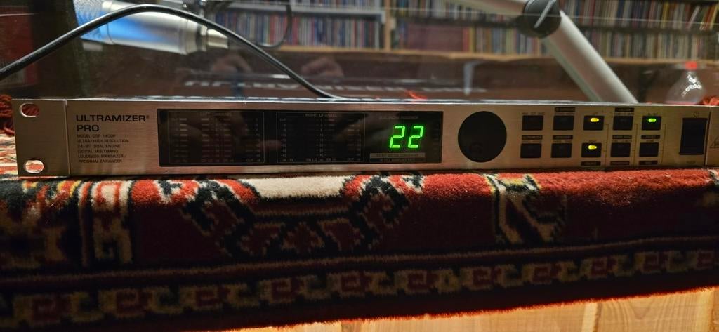 Behringer Ultramizer Pro DSP1400P - Perfect werkend, Ophalen of Verzenden, Gebruikt, Audio