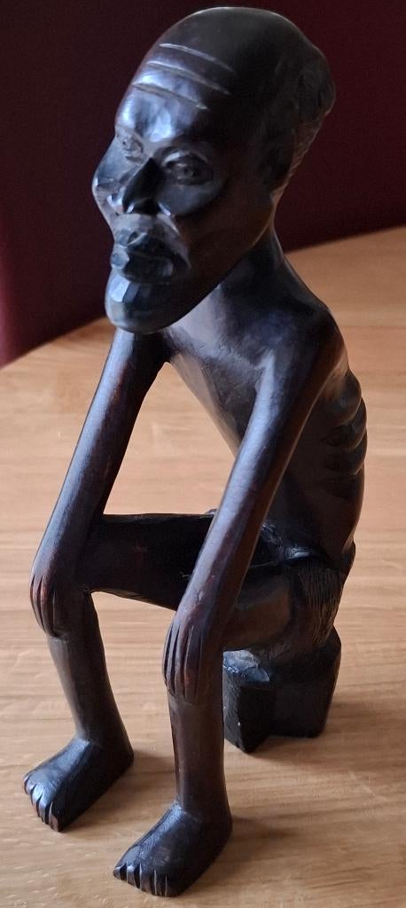 Afrikaans beeldje, Antiek en Kunst, Kunst | Niet-Westerse kunst, Ophalen of Verzenden