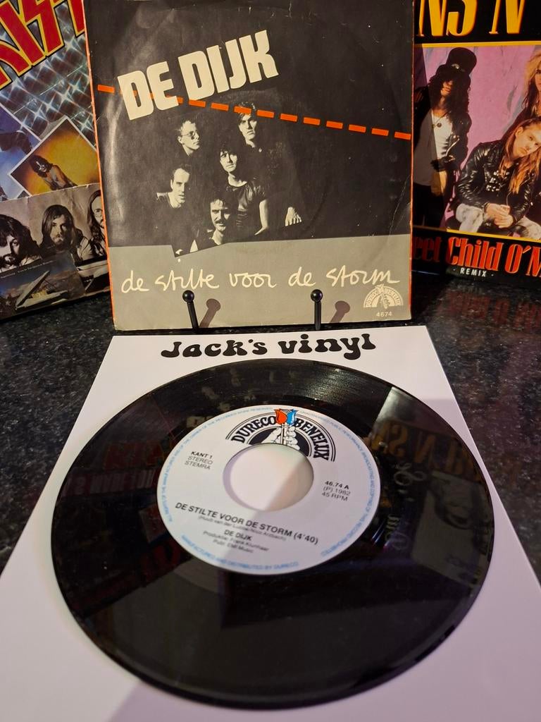 De Dijk - De Stilte Voor De Storm (Single) 1982, Cd's en Dvd's, Vinyl | Nederlandstalig, Ophalen of Verzenden, Gebruikt, Overige formaten