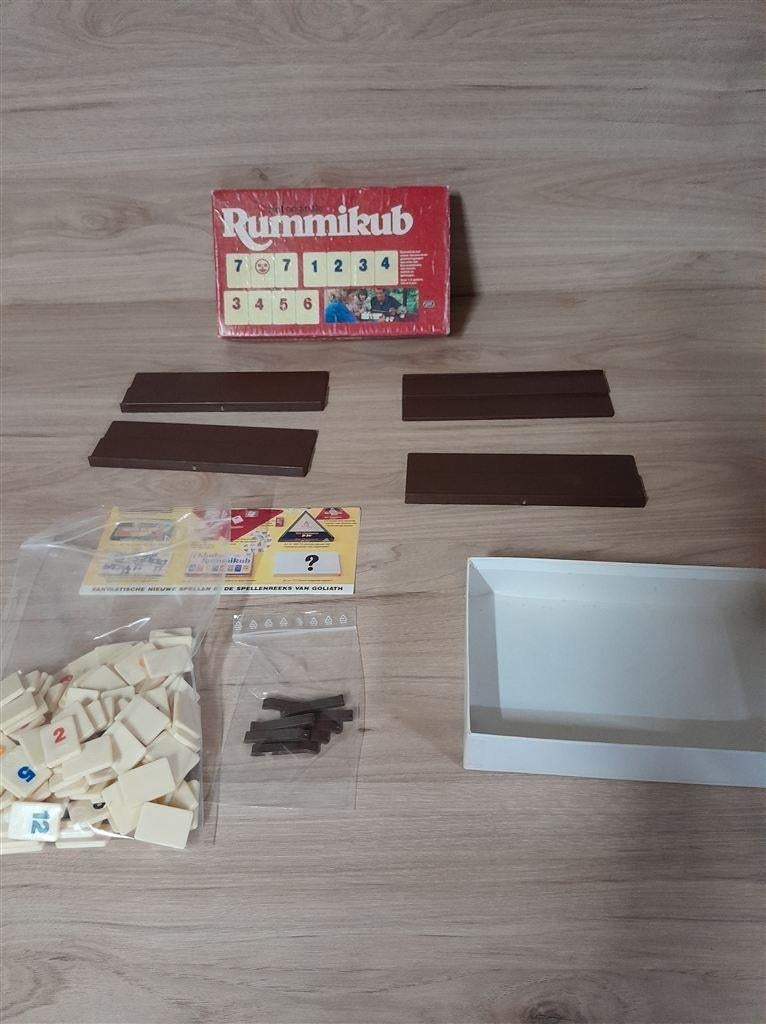 Rummikub rode doos original - s1396, Verzenden, Zo goed als nieuw