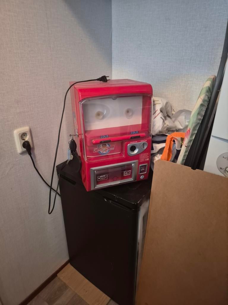 Old school Can Cooper automaat voor bier frisdrank, Ophalen