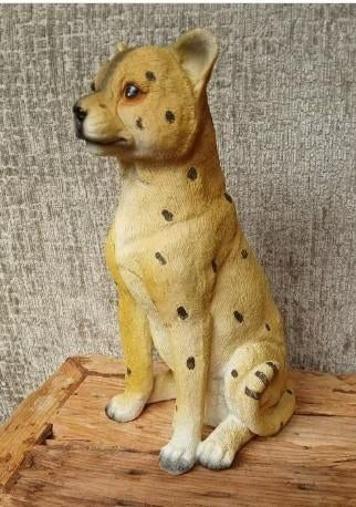 Luipaard beeld, polystyreen, Verzamelen, Beelden en Beeldjes, Ophalen of Verzenden, Nieuw, Dier