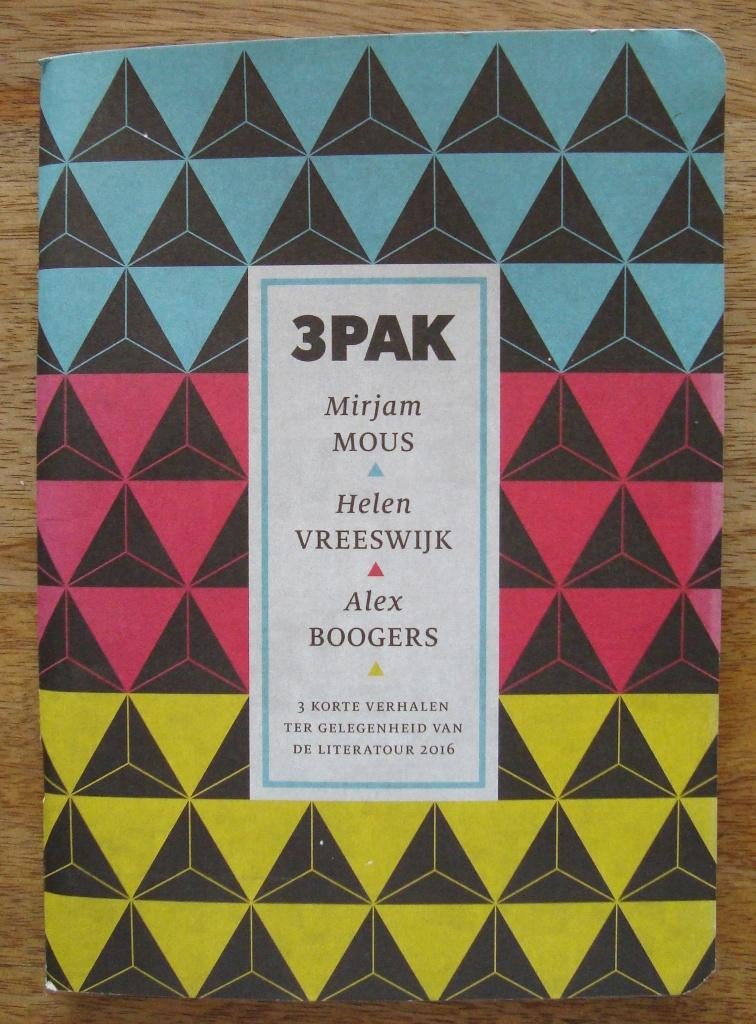 3PAK ter gelegenheid van de Literatour Boekenweek 2016, Ophalen of Verzenden, Gelezen, Diverse auteurs