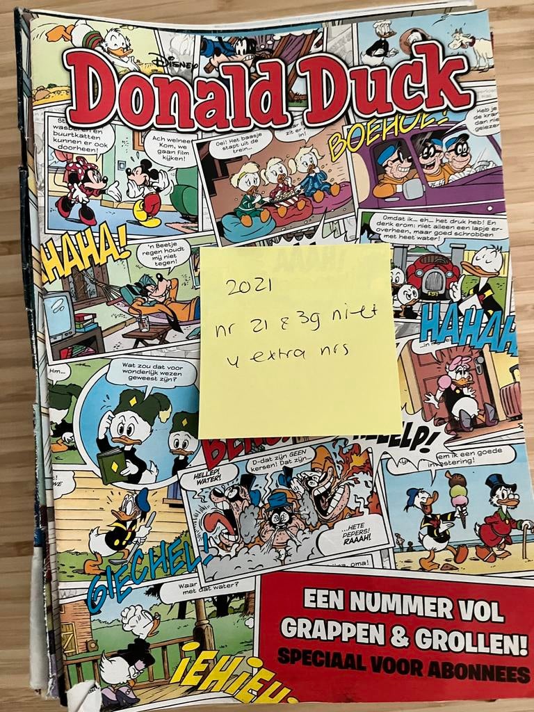 Donakd duck 2021, Verzamelen, Tijdschriften, Kranten en Knipsels, Ophalen, 1980 tot heden, Tijdschrift