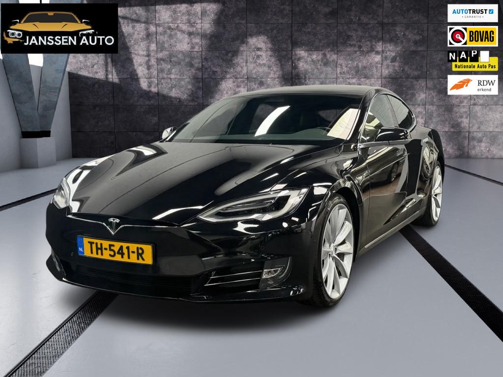 Tesla Model S 100D Performance | Ludicrous + 681 PK | Stoelk, Automaat, 110 €/maand, Model S, Zwart
