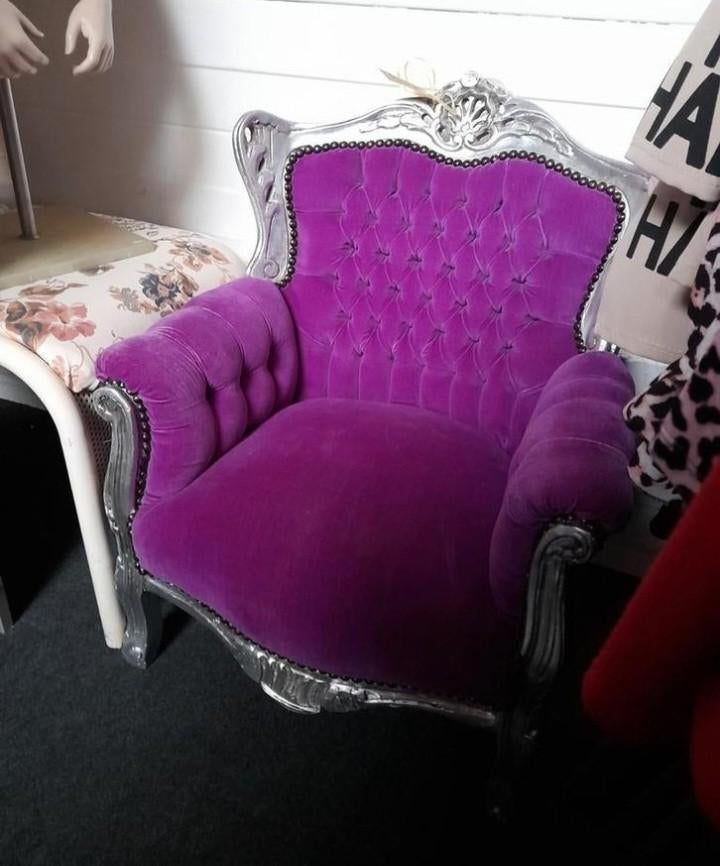 Kinder barok fauteuile, Kinderen en Baby's, Kinderkamer | Tafels en Stoelen, Zo goed als nieuw, Stoel(en), Ophalen of Verzenden