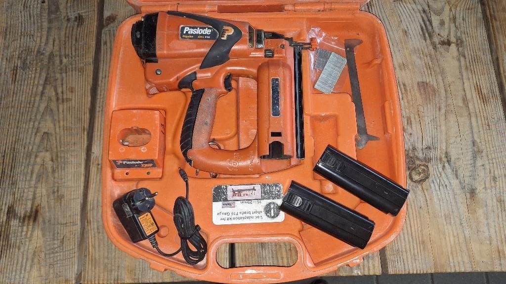 Spit Paslode IM65 F16 Accu afwerktacker tacker schiethamer, ., Ophalen of Verzenden, Zo goed als nieuw, .