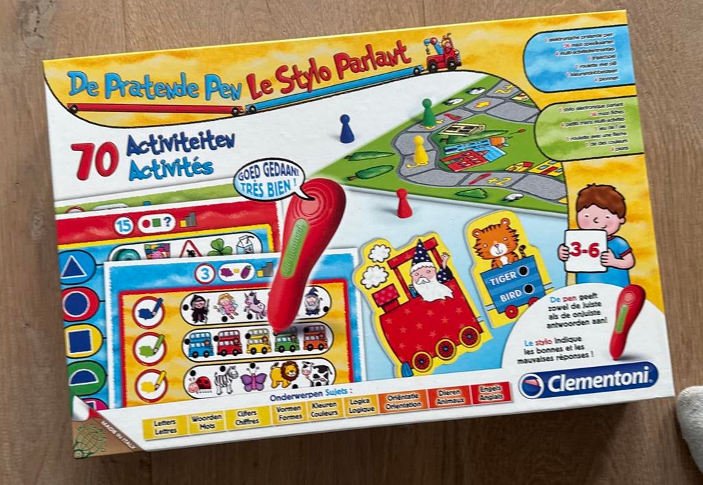 Clementoni De Pratende Pen 70 Activiteiten, Ophalen, Gebruikt, Taal en Lezen, Met geluid