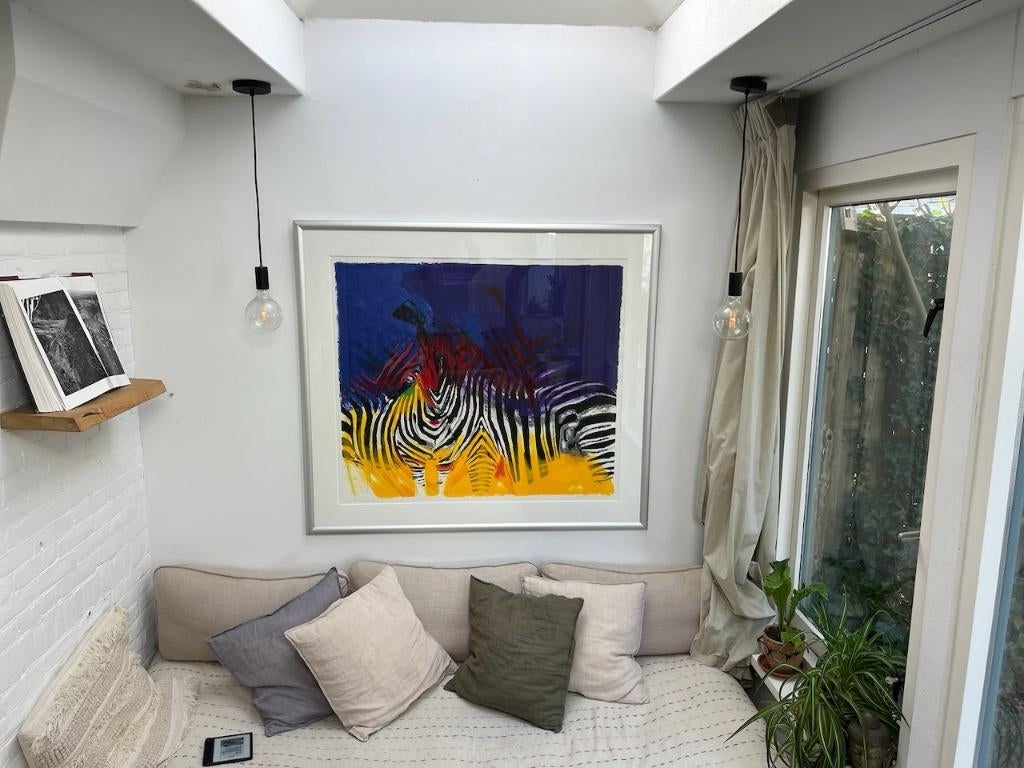 Modern schilderij - Two of a kind van Frank Lejeune, Ophalen