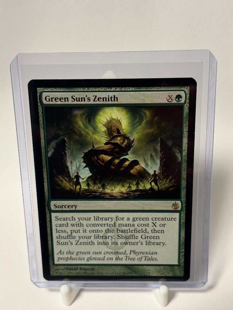 Green Sun's Zenith  81/155, Ophalen of Verzenden, Gebruikt, Losse kaart