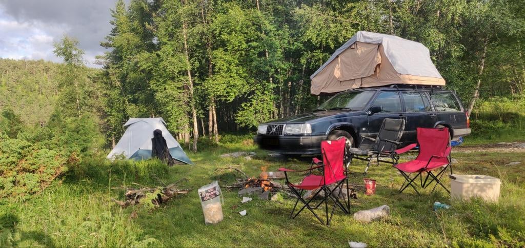 OceanCross Gobi 140 daktent, Caravans en Kamperen, Ophalen, Zo goed als nieuw