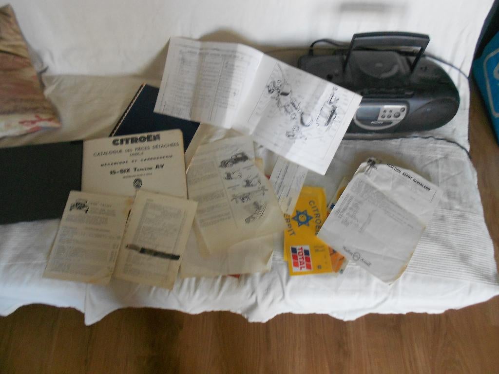 Werkplaatshandboek traction 6 cyl nederl/duits, Ophalen