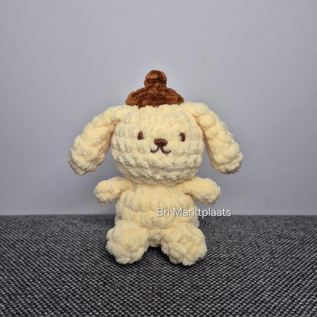 Gehaakte Sanrio pompompurin, decoratie, cadeautje, Ophalen of Verzenden, Nieuw, Haken