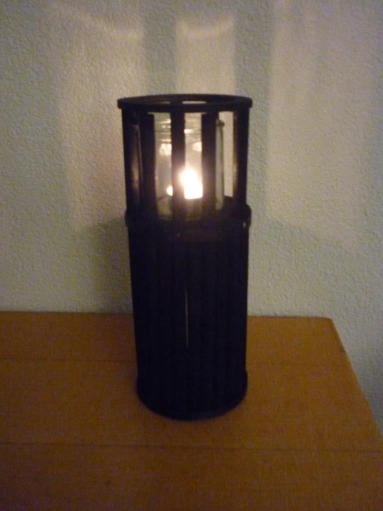 Senza lantaarn NIEUW, Zwart, Nieuw, Ophalen of Verzenden, Hout