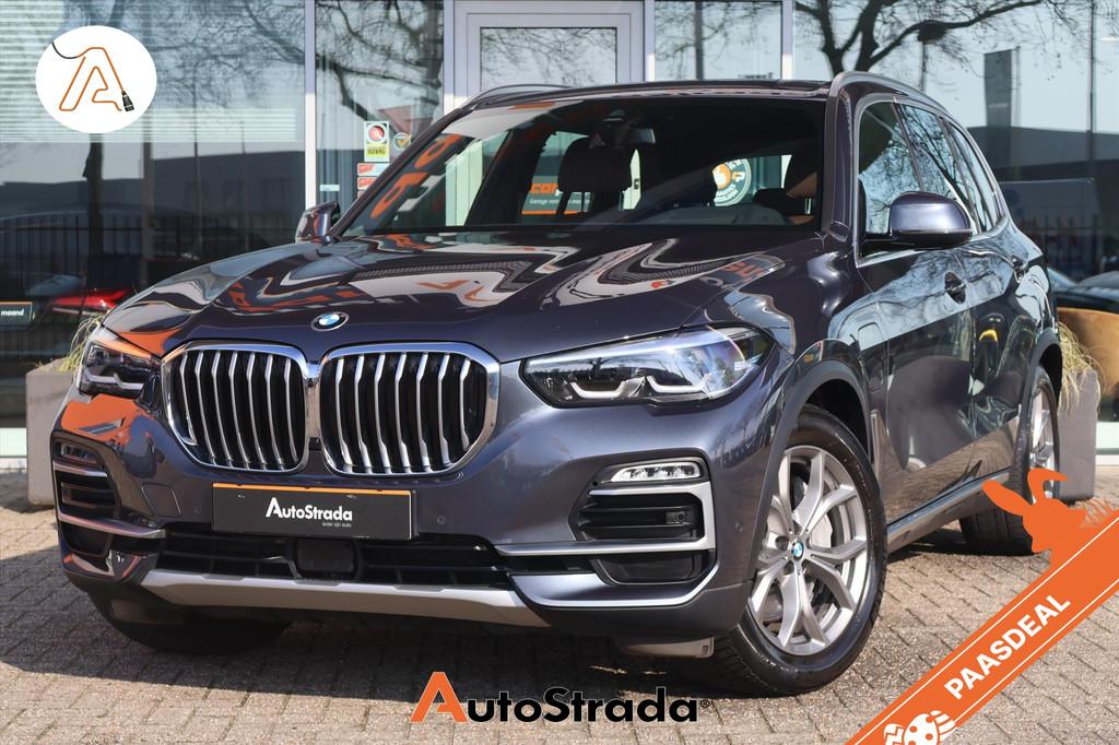 BMW X5 (g05) xDrive45e High Executive 394pk | Leder | Harman, Gebruikt, Met garantie (alle), Vierwielaandrijving, Hybride Elektrisch/Benzine