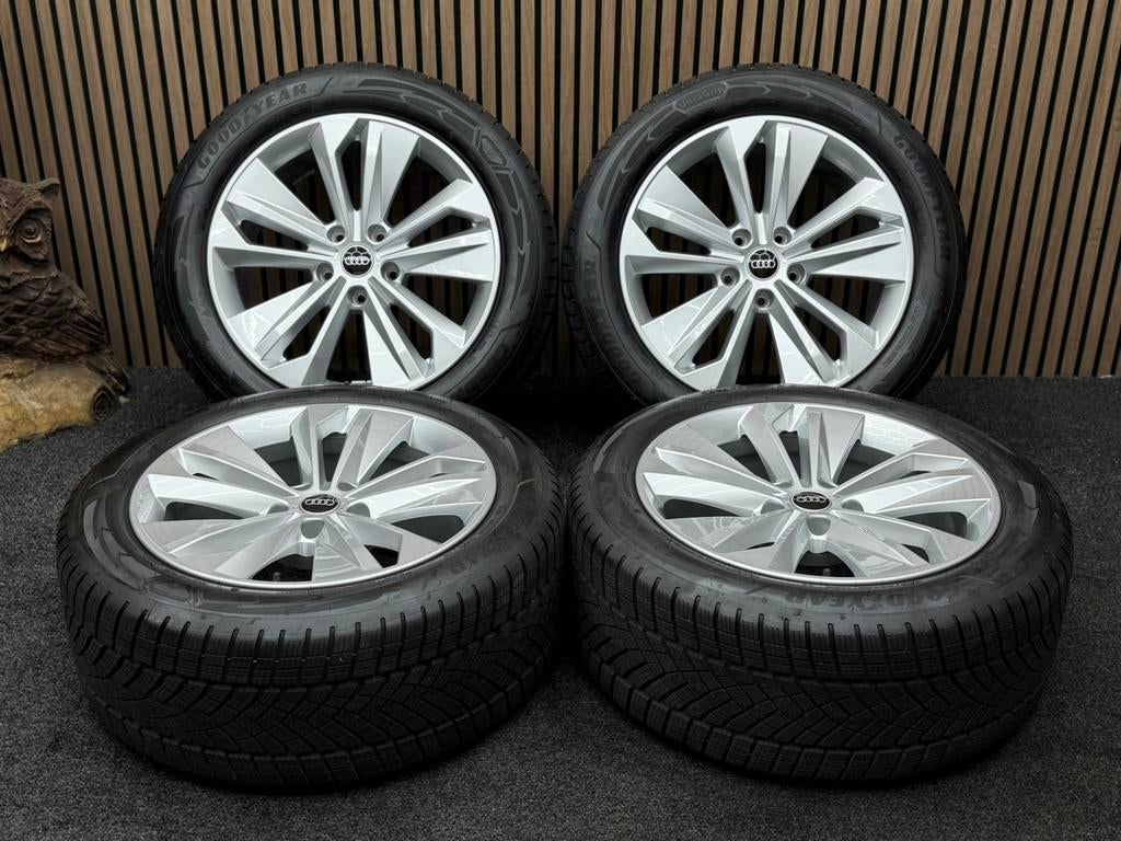 DEMO! Originele 20 inch Audi Q6 SQ6 E-Tron 5x130 Goodyear AO, Ophalen, 255 mm, ., Banden en Velgen