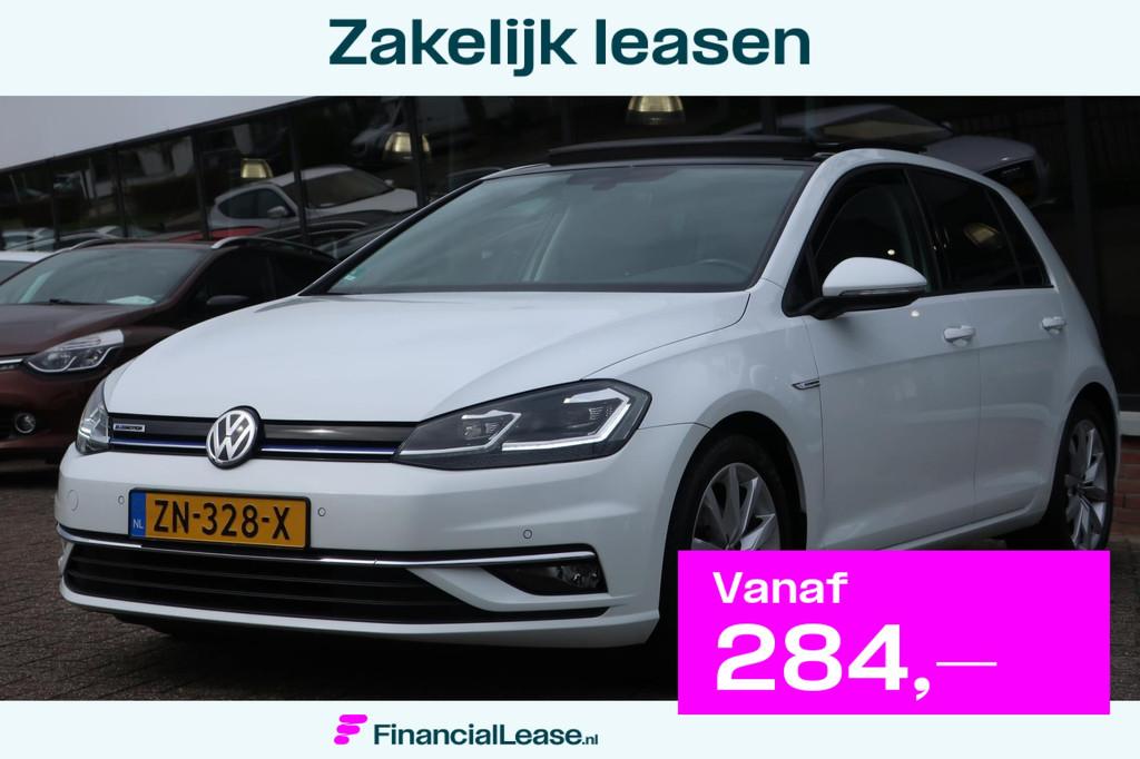 Volkswagen Golf 1.5 TSI Highline 7.5 2e EIG_LED_PANO_GR-NAVI, Voorwielaandrijving, Euro 6, 4 cilinders, Wit