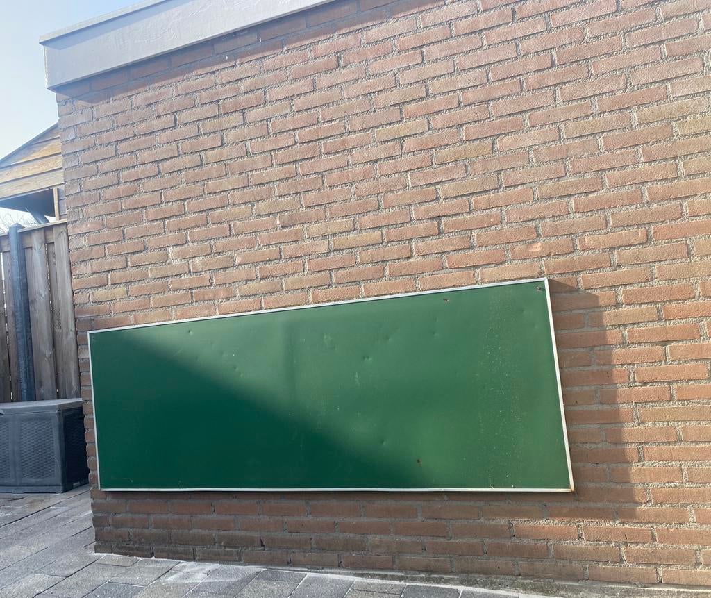 Schoolbord/krijtbord, Diversen, Schoolborden, Ophalen of Verzenden, Gebruikt, Krijtbord