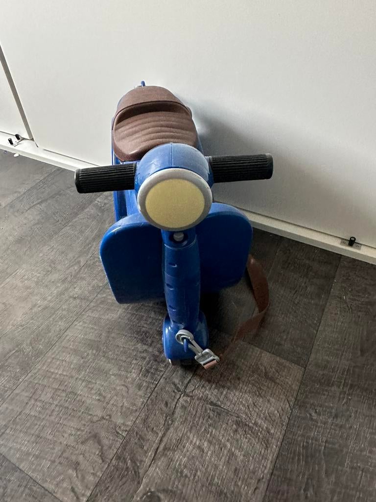Skoot Ride-On scooter & koffer blauw, Ophalen of Verzenden, Zo goed als nieuw, Overige typen