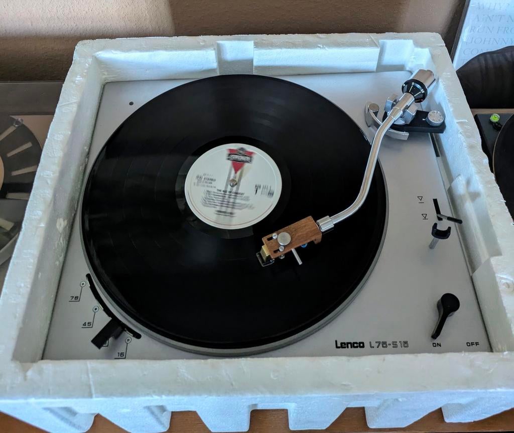 Mooie inbouw Lenco L75/S16, Ophalen, Overige merken