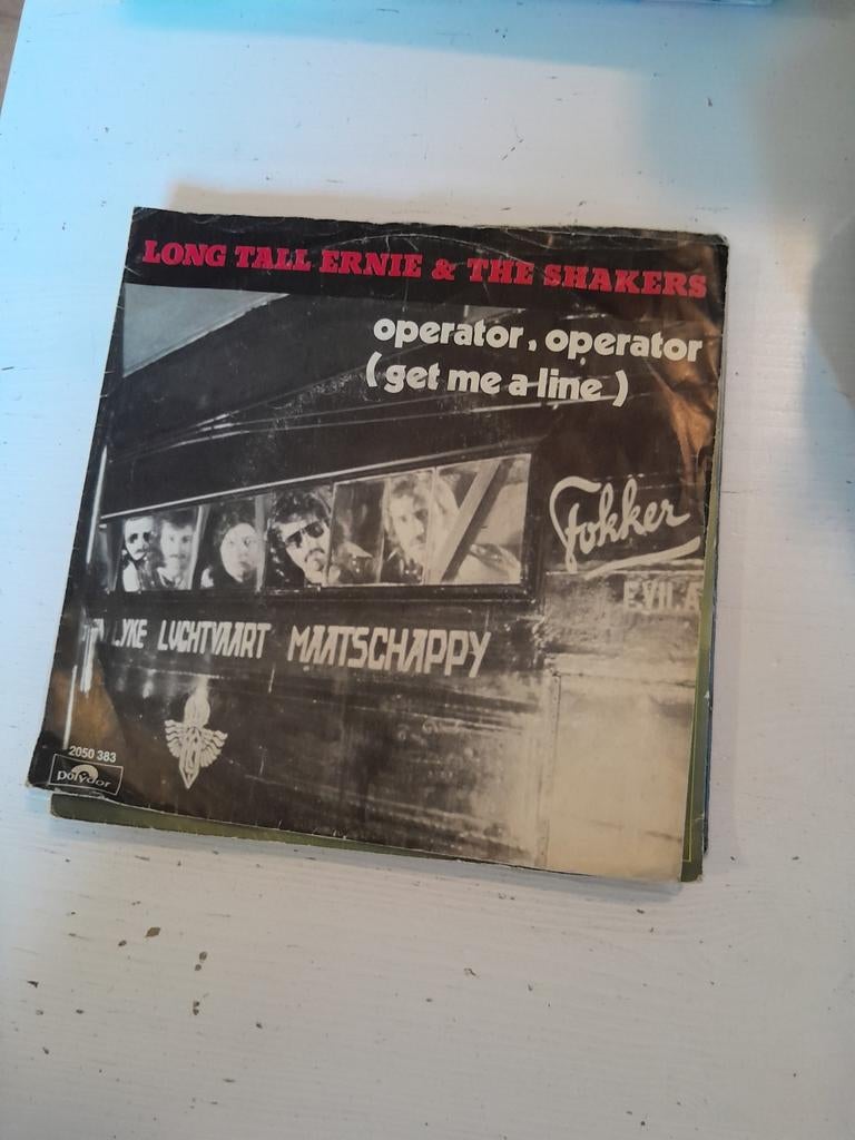 Long tall ernie 7inch operator operator, Cd's en Dvd's, Ophalen of Verzenden, Zo goed als nieuw, Pop