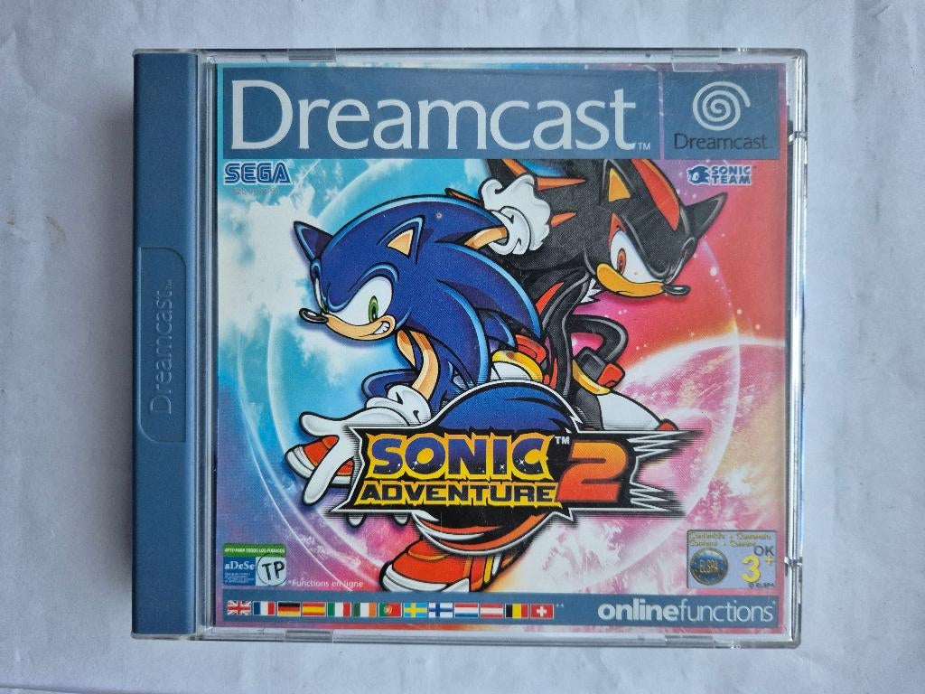 SONIC adventure 2, Gebruikt, 1 speler, Racen en Vliegen, Ophalen of Verzenden