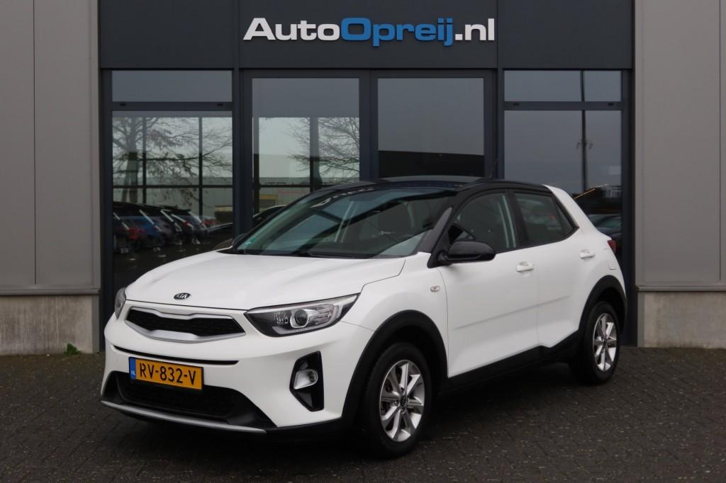 Kia STONIC  1.2 MPi ComfortPlusLine Navigator NAVI, Camera,, Voorwielaandrijving, 83 pk, Wit, Origineel Nederlands