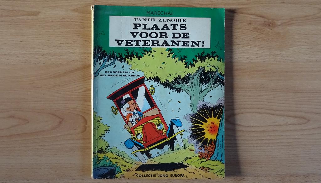 Tante Zenobie, plaats voor de veteranen, 1e druk 1967, Boeken, Stripboeken, Gelezen, Eén stripboek, Ophalen of Verzenden