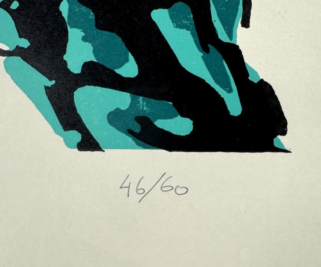 221. Linosnede, Ted Felen - "Shalom", 2001, Ophalen of Verzenden