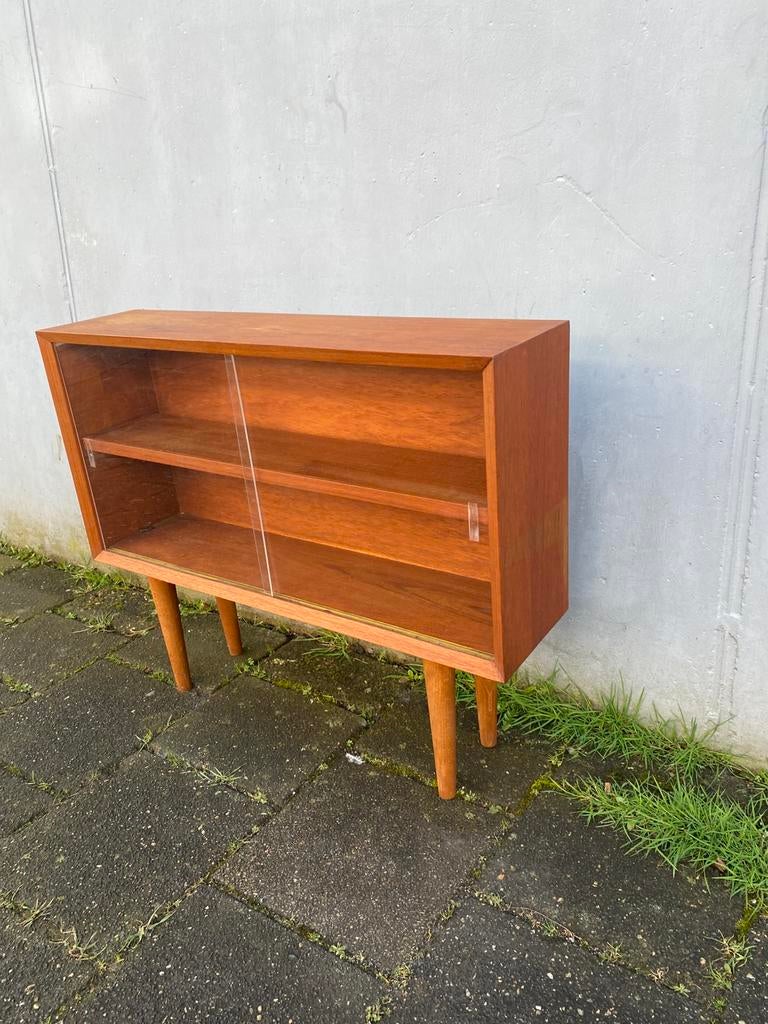 Klein ‘60 design vintage Deens kastje goede staat, Huis en Inrichting, Ophalen, Zo goed als nieuw, 25 tot 50 cm, 50 tot 100 cm