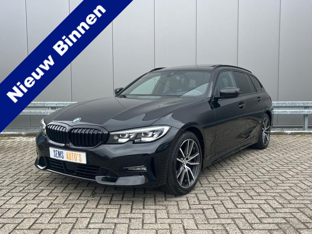 BMW 3 Serie Touring 320d High Executive Pano / Head-up / Ele, Achterwielaandrijving, Adaptive Cruise Control, Zwart, Leder