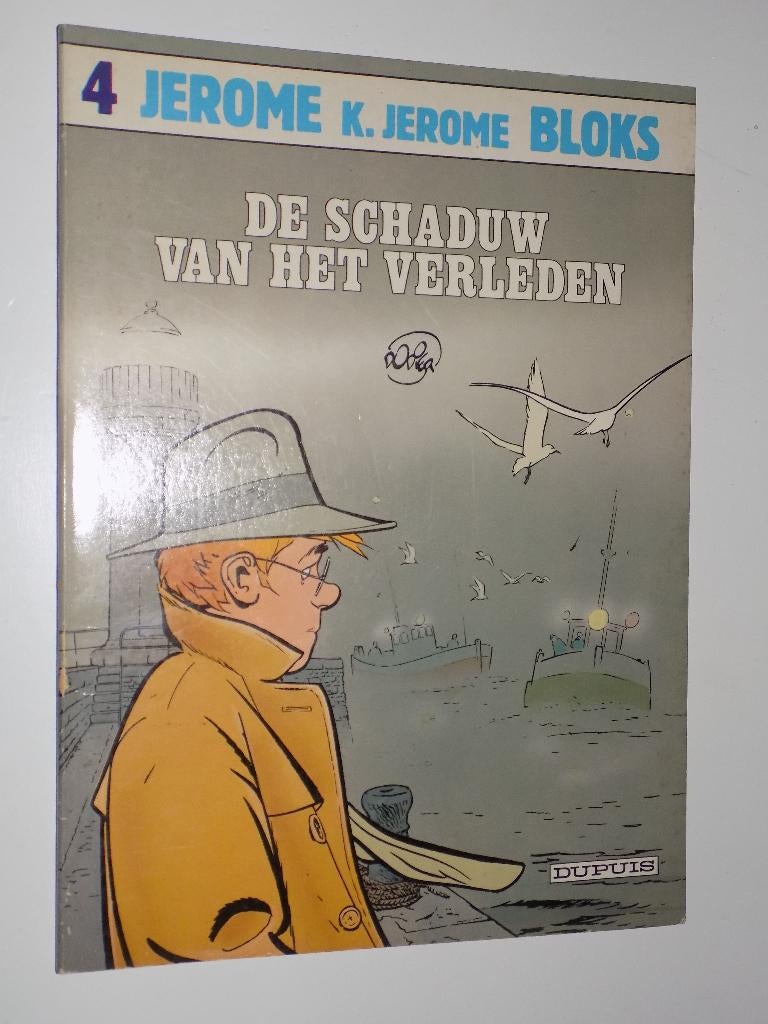 Jerome K.Jerome Bloks - 04_De schaduw van het verleden, Boeken, Stripboeken, Eén stripboek, Ophalen of Verzenden, Zo goed als nieuw