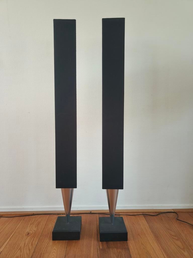 B&O Beolab 8000 speakers, Refurbished, 120 watt of meer, Front, Rear of Stereo speakers, Ophalen