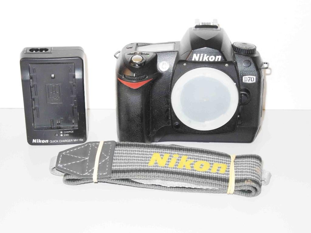 Nikon D70 digitale camera body, Gebruikt, Spiegelreflex, Ophalen of Verzenden, Nikon