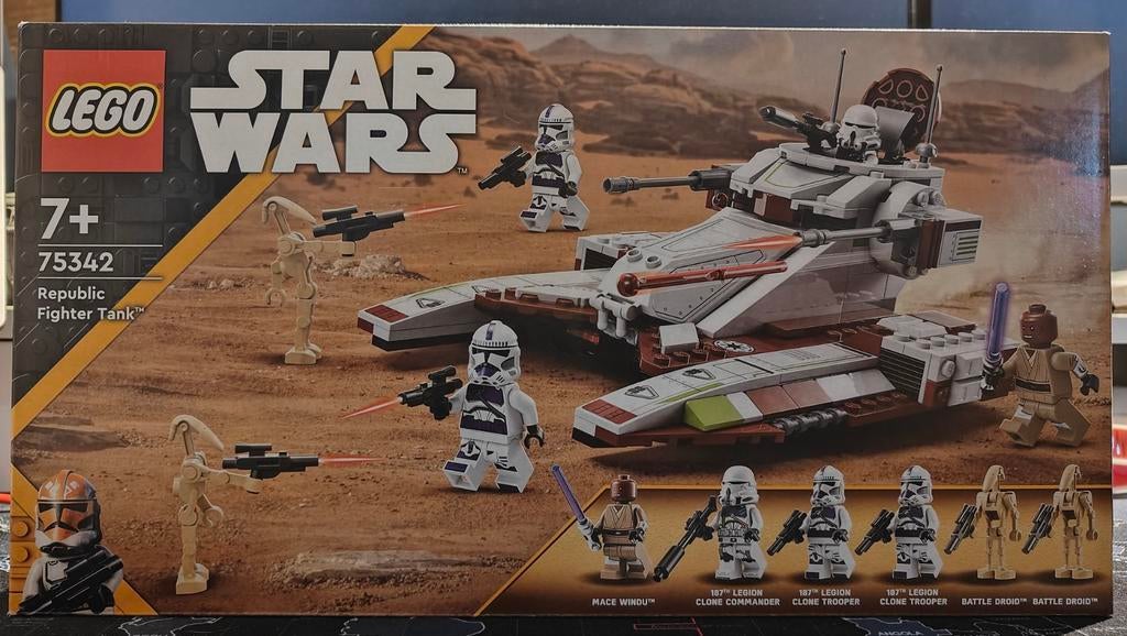 Lego Star Wars 75342 Republic Fighter Tank MISB, Ophalen of Verzenden, Nieuw
