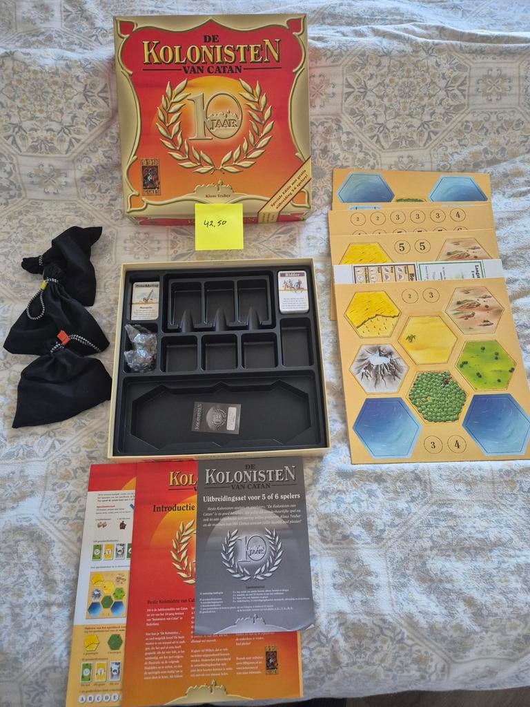 Kolonisten van Catan Jubileumeditie, Hobby en Vrije tijd, Gezelschapsspellen | Bordspellen, Ophalen of Verzenden, Nieuw