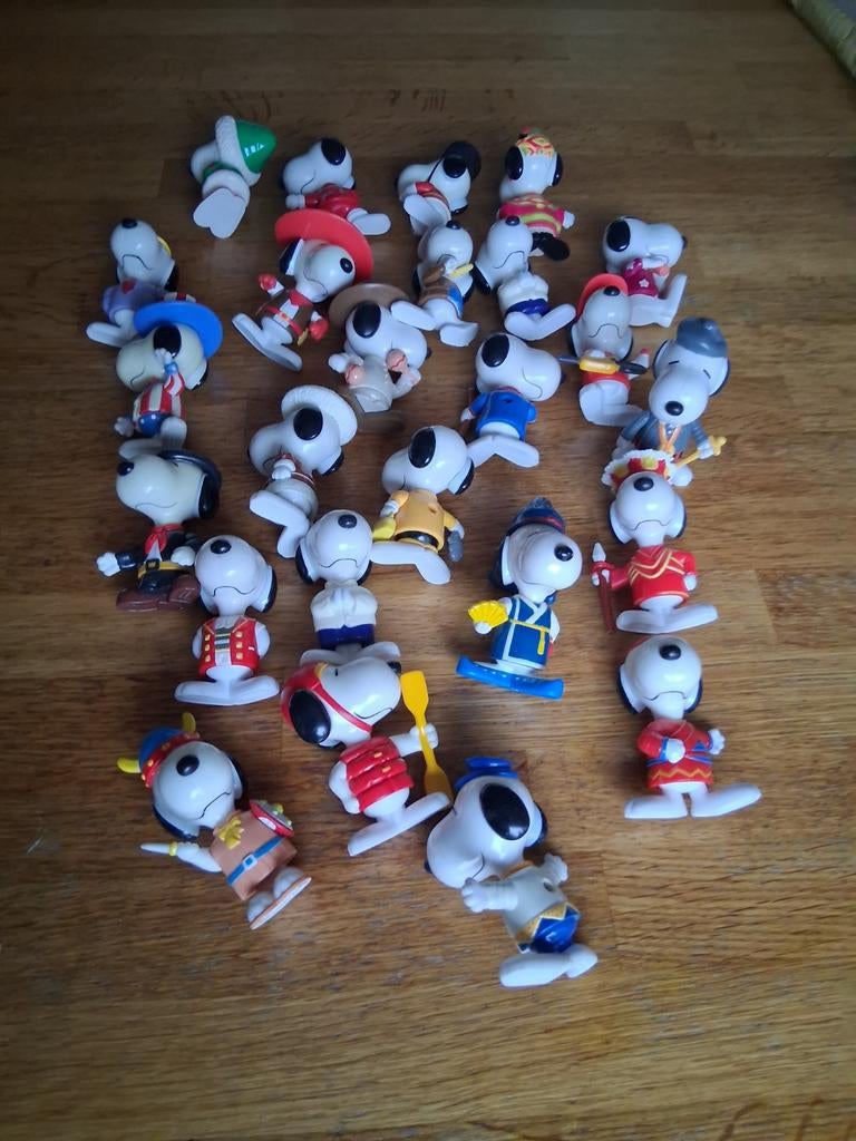 Snoopy poppetjes, Verzamelen, Ophalen of Verzenden, Gebruikt