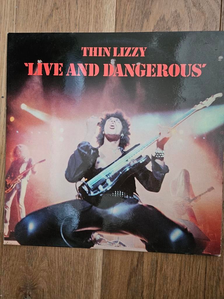 Thin Lizzy - Live and Dangerous LP (Rock, 1978), Ophalen of Verzenden, Gebruikt, 12 inch, Poprock