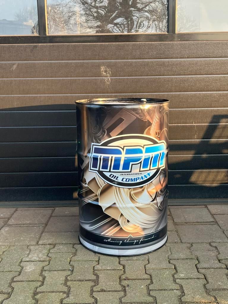 Oliedrum drum vat stookton hangtafel vuurton stookton ton, Ophalen, Gebruikt, Vuurton