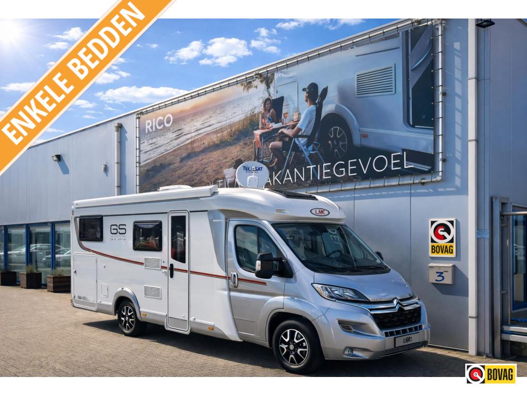 LMC Breezer V 643 65 Years ED. Lengtebedden/Dakairco/Schotel, Tot en met 2, Bedrijf, Koelkast, 6 tot 7 meter