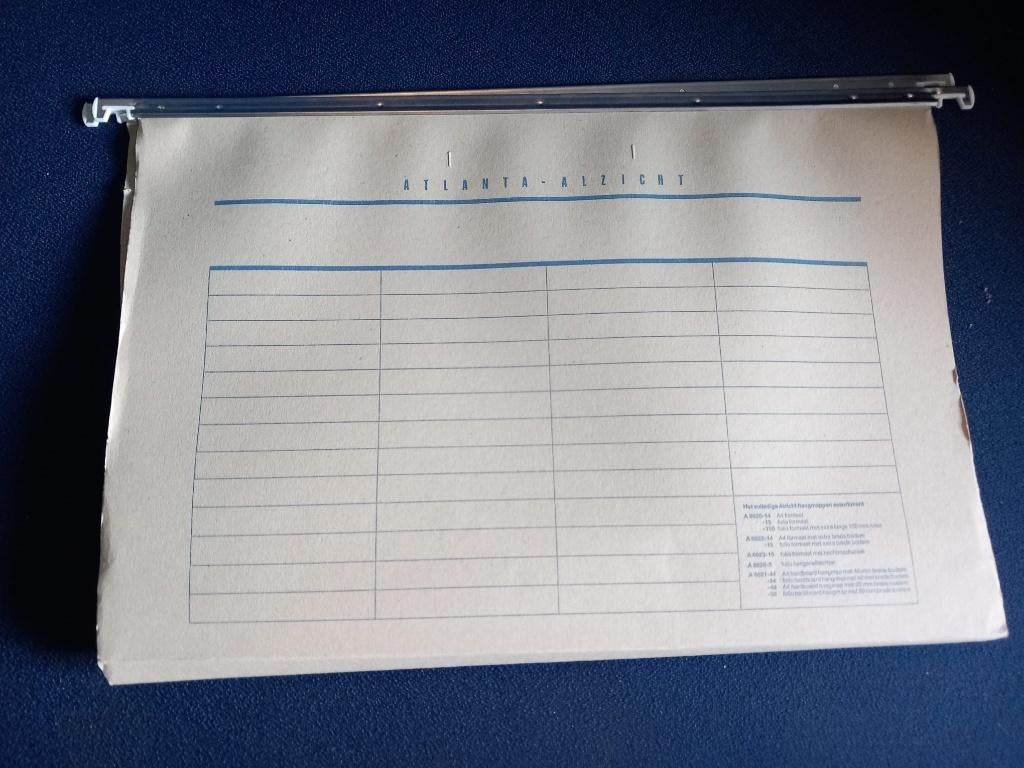 Gebruikte folio Hangmappen, Diversen, Ophalen, Gebruikt, -, --