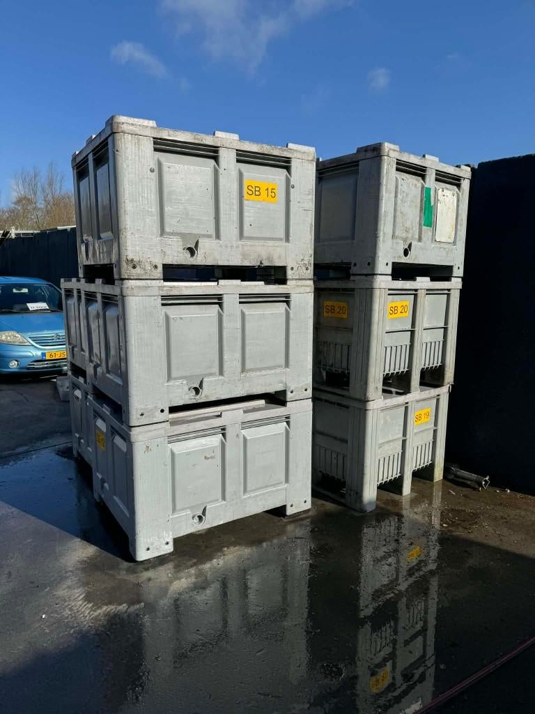 palletbox kuubkist, Ophalen, Doos, 100 cm of meer, 60 cm of meer