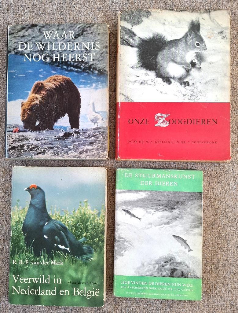 Verzameling natuurboeken over dieren., Gelezen, Diverse auteurs, Ophalen of Verzenden, Natuur algemeen