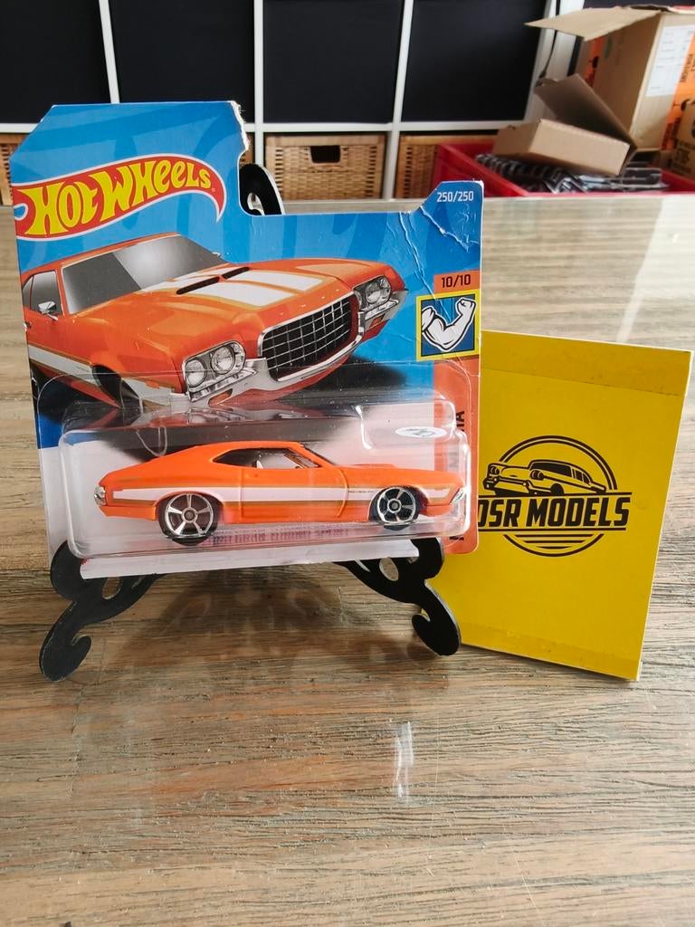 Hotwheels 1972 Ford Gran Torino Sport, S, Auto, R, Nieuw