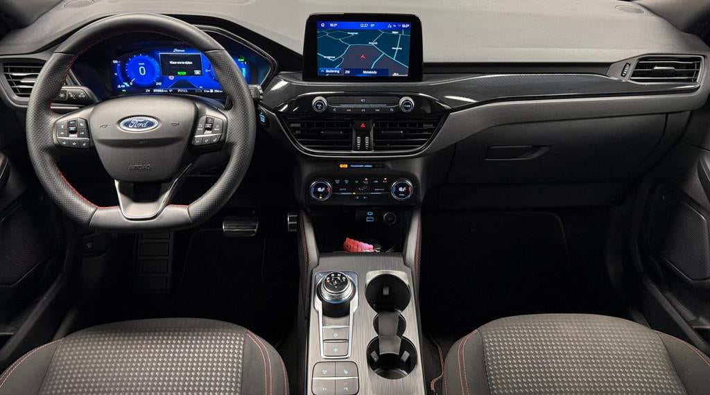 Ford Kuga 2.5 PHEV ST-Line *224PK*Trekhaak*Camera*Navi*Carpl, Stof, Gebruikt, Zwart, 4 cilinders