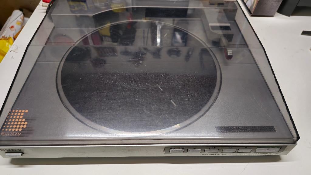 vintage jaren 80  sony ps lx 510 draaitafel, Ophalen, Gebruikt, Platenspeler, Sony